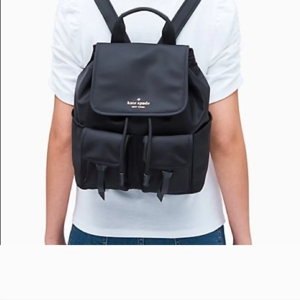 Kate Spade Carley Flap Backpack - NWOT (care card included) - Picture 2 of 7